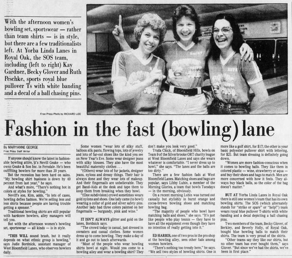 Yorba Linda Lanes - Feb 10 1983 Feature Article